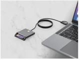 Manhattan chip card reader with USB-C / USB-A combo connector, 102759 ID / Smart снимка №2