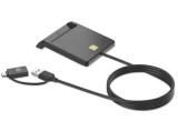 Manhattan chip card reader with USB-C / USB-A combo connector, 102759 ID / Smart снимка №3