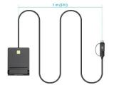 Manhattan chip card reader with USB-C / USB-A combo connector, 102759 ID / Smart снимка №4