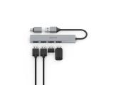 Hama USB хъб, 4 порта, USB 3.2 Gen 1, 5 Gbit/s, ултратънък, вкл. USB-C адаптер, 200141  снимка №4