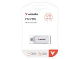 Verbatim Plectra White, 30229 128GB снимка №5