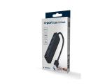 Gembird 4 port USB 3.1 Gen 1 Hub, UHB-U3P4P-02  снимка №3