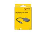 DeLock USB Type-C Card Reader in aluminum housing for SD or similar, 91009 снимка №3 DeLock USB Type-C Card Reader in aluminum housing for SD or similar, 91009 снимка №3