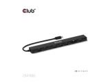 Club 3D USB-C 10in1 HUB >HDMI/3xUSB-C/3xUSB/LAN 8K30Hz PD140W retail, CSV-2550  снимка №2