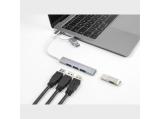 Delock DELOCK 4 Port Slim USB Hub mit USB Type-C USB 2.0 Typ-A Bu NEW  снимка №3