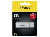 Intenso Alu Line silver, 3521492 64GB снимка №3