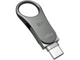 Silicon Power C80 Silver, SP128GBUC3C80V1S 128GB снимка №3