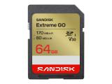 Описание и цена на Memory Card SanDisk 64GB Extreme GO SDHC UHS-I Card SDSDXGN-064G-GNCIN