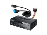 Нов модел кард рийдър GrauGear Multi Front Panel 8-Port + Card Reader USB, SD, Micro, G-MP03CR-AU