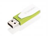 Промоция ( специална цена ) на флашка Verbatim Swivel USB Flash Drive - Eucalyptus Green