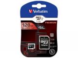 Описание и цена на Memory Card Verbatim 128GB Premium microSDXC UHS-I Cl10 + Adapter