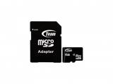 Team Group MicroSDHC 4GB Class 4 + Adapter 4GB Memory Card microSDHC Цена и описание.