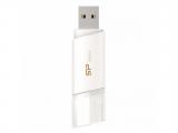 Описание и цена на USB Flash Silicon Power 64GB Blaze B06 White