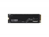 Твърд диск 1TB (1000GB) Kingston KC3000 PCIe 4.0 NVMe M.2 SSD SKC3000S/1024G M.2 PCI-E SSD