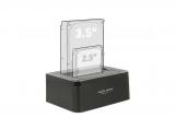 DeLock USB 3.0 Dual Docking Station for 2 x SATA HDD / SSD with Clone Function аксесоари докинг станция снимка №3