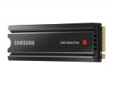 Твърд диск 2TB (2000GB) Samsung 980 PRO w/ Heatsink PCIe 4.0 NVMe MZ-V8P2T0CW M.2 PCI-E SSD