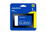 Твърд диск 1TB (1000GB) ADATA Ultimate SU650 3D NAND ASU650SS-1TT-R SATA 3 (6Gb/s) SSD