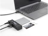 DeLock Станция USB-C, 1 x M.2 NVMe SSD + 1 x SATA SSD / HDD, Клониране аксесоари докинг станция снимка №4