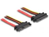 DeLock SATA 3 22 pin Extension cable 30cm аксесоари кабел  SATA 3 (6Gb/s) Цена и описание.