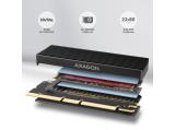 Axagon PCEM2-XS PCIe NVMe M.2 adapter аксесоари преходник/адаптер за монтаж снимка №2