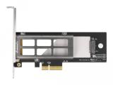 DeLock Подвижна стойка PCI Express Card за 1 x M.2 NMVe SSD, Нисък профил аксесоари преходник/адаптер за монтаж снимка №4