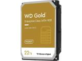 Твърд диск 22TB (22000GB) Western Digital Gold WD221KRYZ SATA 3 (6Gb/s) за настолни компютри