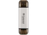 Описание и цена на външен 256GB Transcend ESD310 Portable SSD Silver TS256GESD310C