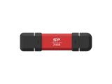 Описание и цена на външен 250GB Silicon Power Portable SSD DS72 Red