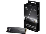 MSI SPATIUM M560 PCIe 5.0 NVMe M.2 твърд диск SSD снимка №2