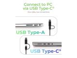 ICY BOX IB-180MS-C31 Docking Station for NVMe M.2 SSD and SATA Drive аксесоари докинг станция снимка №4