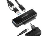 Нов продукт в секция HDD преходник/адаптер за монтаж  Axagon ADSA-FPX USB-C 10Gbps FAST PORT X adapter for 2.5/3.5 SSD/HDD