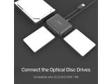 Unitek Кабел USB to IDE+SATA - SmartLink Trinity - Y-3324 аксесоари преходник/адаптер за монтаж снимка №4