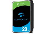 Твърд диск 20TB (20000GB) Seagate Surveillance Video Optimized AI Skyhawk ST20000VE003 SATA 3 (6Gb/s) за настолни компютри
