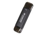 HDD диск 1TB (1000GB) Transcend ESD310C External SSD USB 10Gbps Type C/A TS1TESD310C USB-A, USB-C външен Твърд диск 1TB (1000GB) Transcend ESD310C External SSD USB 10Gbps Type C/A TS1TESD310C USB-A, USB-C външен
