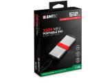 EMTEC X205 Mini External SSD ECSSD512GX205 твърд диск външен снимка №3
