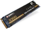 Твърд диск 2TB (2000GB) EMTEC X300 M.2 NVMe PCIe 3.0 ECSSD2TX300 M.2 PCI-E SSD