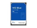 Твърд диск 6TB (6000GB) Western Digital Blue WD60EZAX SATA 3 (6Gb/s) за настолни компютри