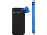 Описание и цена на външен 1TB (1000GB) Verbatim Pocket SSD black/blue, 32191