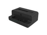ICY BOX B-2914MSCL-C31 Cloning and DockingStation for M.2 NVMe SSD and 3.5 / 2.5 SATA HDD / SSD аксесоари докинг станция снимка №2