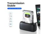 Orico докинг станция Storage - HDD/SSD Dock - 2.5/3.5 inch USB-C/A - DD18C3-EU-BK аксесоари докинг станция снимка №3