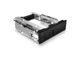 Най-търсен HDD преходник/адаптер за монтаж  ICY BOX IB-166SSK-B Exchangeable frame 1xSATA/SAS 3.5 to 1xSATA Host. EasySwap