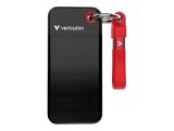 Описание и цена на външен 1TB (1000GB) Verbatim Portable SSD Pocket USB 3.2 Type-C black-red, 32192