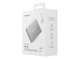 Samsung Portable SSD T7 Resurrected USB 3.2 Gen 2 SSD, Silver, MU-PD2T0G/WW твърд диск външен снимка №4
