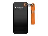 Описание и цена на външен 2TB (2000GB) Verbatim Pocket SSD black-orange, 32197