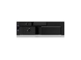 ICY BOX IB-173SSK  interchangeable frame, 1x 2.5 + 1x 3.5 SATA/SAS to 2xSATA host, for 5,25 slot аксесоари преходник/адаптер за монтаж снимка №4