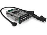 ICY BOX interchangeable frame, 1x 2.5+1x 3.5 SATA/SAS to 2xSATA ,for 5,25 slot аксесоари преходник/адаптер за монтаж снимка №5 ICY BOX interchangeable frame, 1x 2.5+1x 3.5 SATA/SAS to 2xSATA ,for 5,25 slot аксесоари преходник/адаптер за монтаж снимка №5
