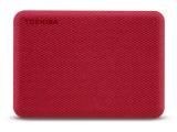 HDD диск 1TB (1000GB) Toshiba Canvio Advance Red External, HDTCA10ER3AA USB 3.2 външен Твърд диск 1TB (1000GB) Toshiba Canvio Advance Red External, HDTCA10ER3AA USB 3.2 външен