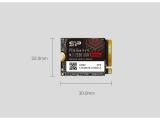 Silicon Power UD90 SP01KGBP44UD9007 M.2-2230 PCIe Gen 4x4 NVMe твърд диск SSD снимка №4