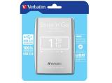 Verbatim Store n Go USB 3.0 Portable Hard Drive Silver, 53071 твърд диск външен снимка №3
