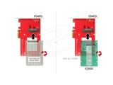 Delock PCI Express x4 Card > 1 x internal U.2 NVMe SFF-8639, 89469 аксесоари преходник/адаптер за монтаж снимка №4